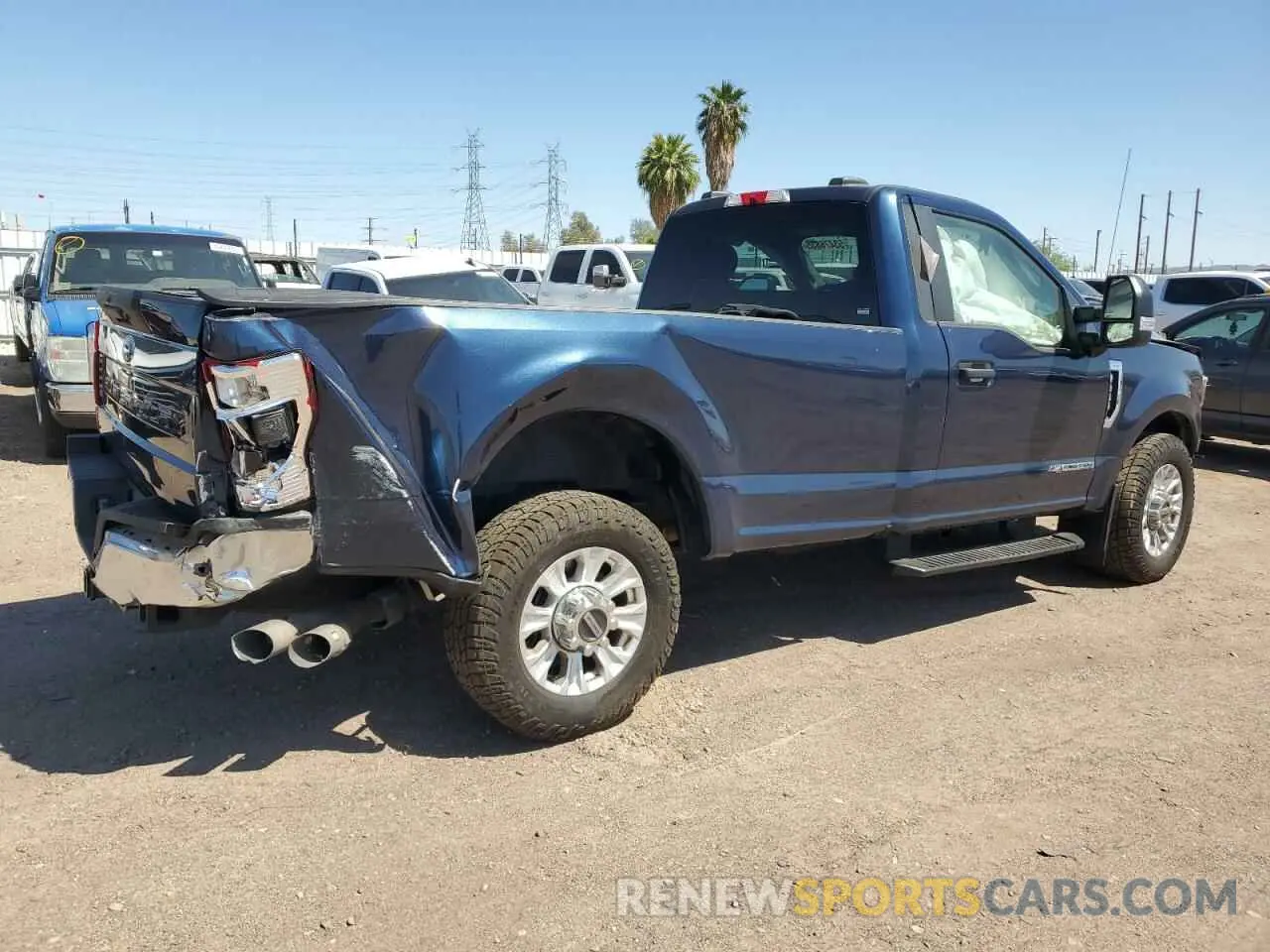 3 Photograph of a damaged car 1FTRF3AT4LEE45736 FORD F350 2020