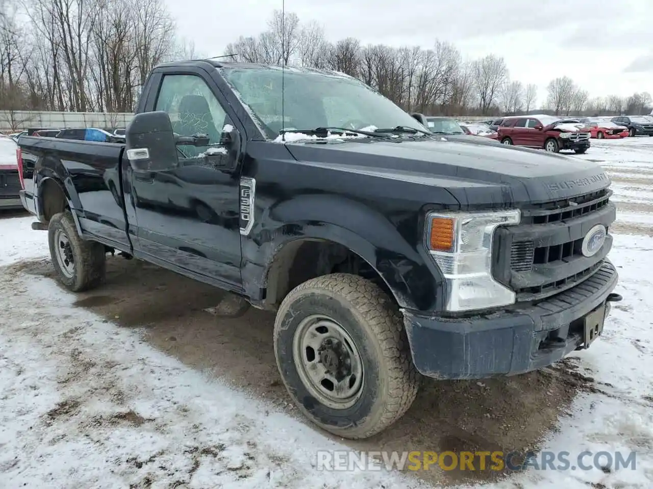 4 Photograph of a damaged car 1FTRF3B60LED31578 FORD F350 2020