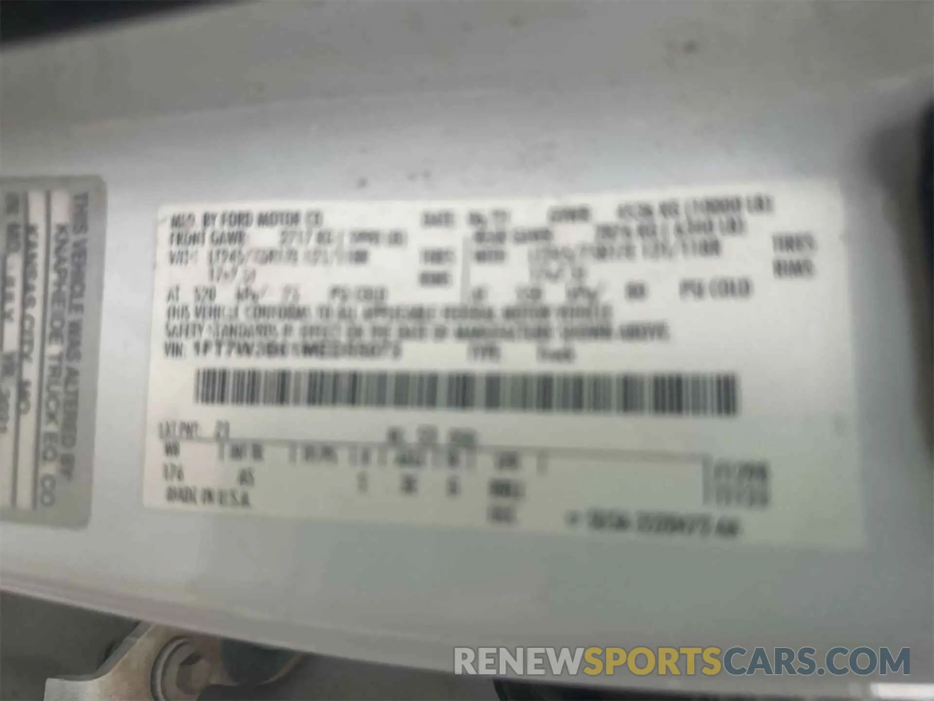 13 Photograph of a damaged car 1FT7W3B61MED55073 FORD F350 2021