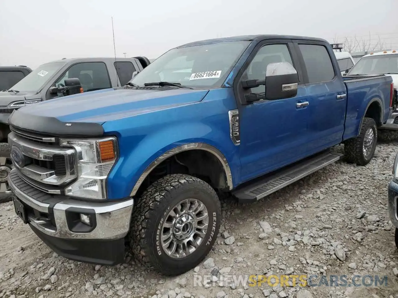1 Photograph of a damaged car 1FT8W3BN7MEC21230 FORD F350 2021