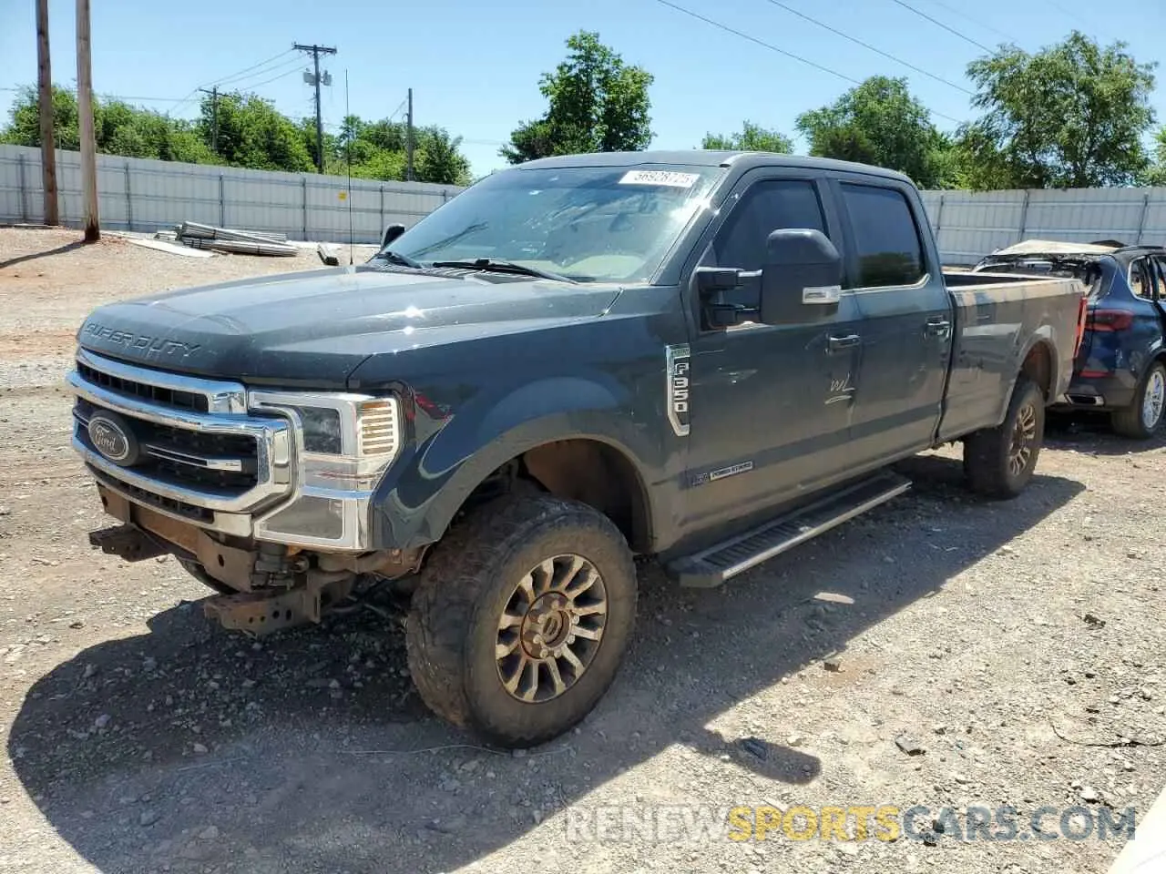 1 Photograph of a damaged car 1FT8W3BT1MEC69708 FORD F350 2021