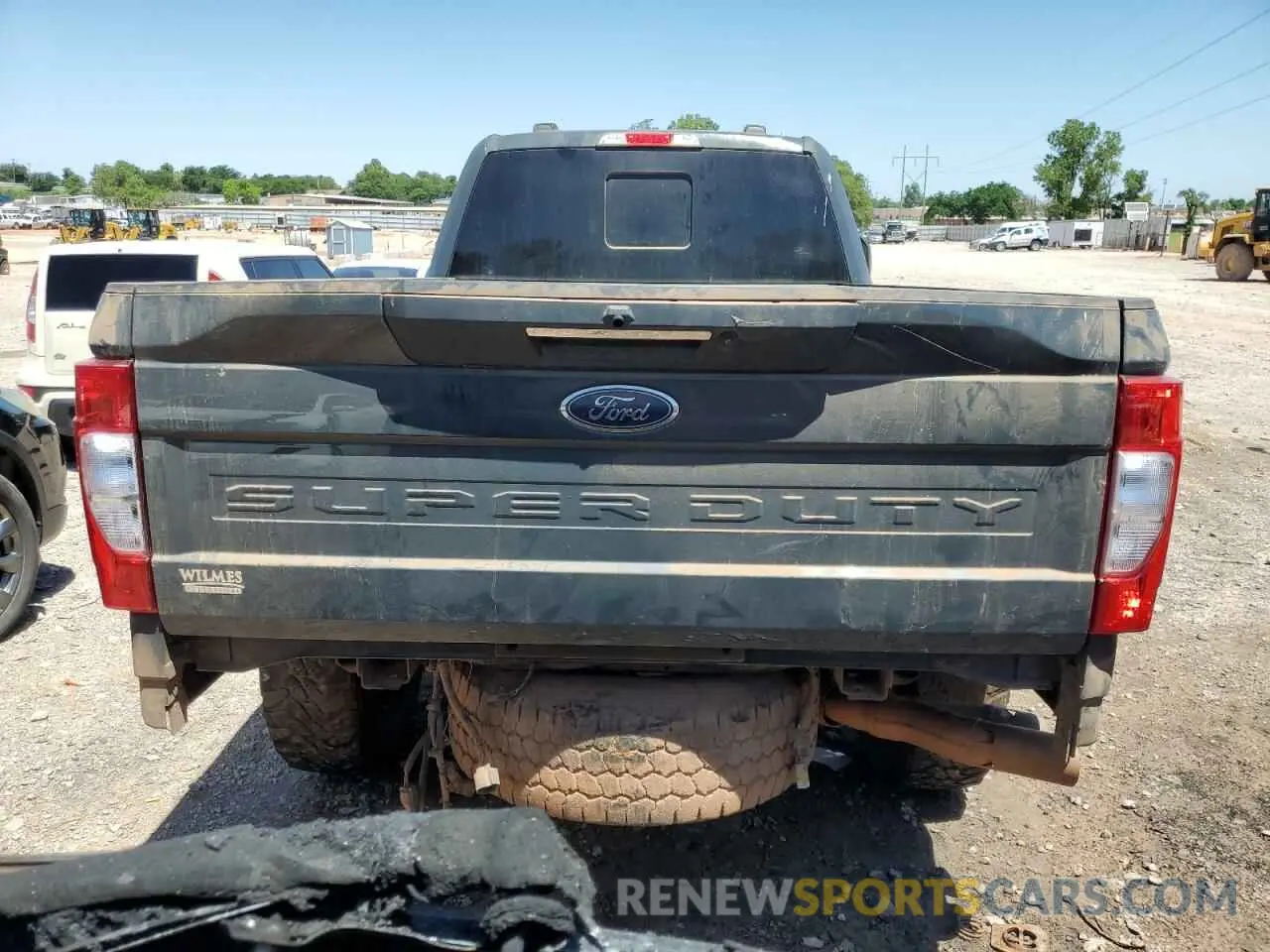 6 Photograph of a damaged car 1FT8W3BT1MEC69708 FORD F350 2021