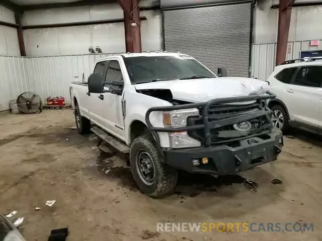 10 Photograph of a damaged car 1FT8W3BT2MEC11705 FORD F350 2021