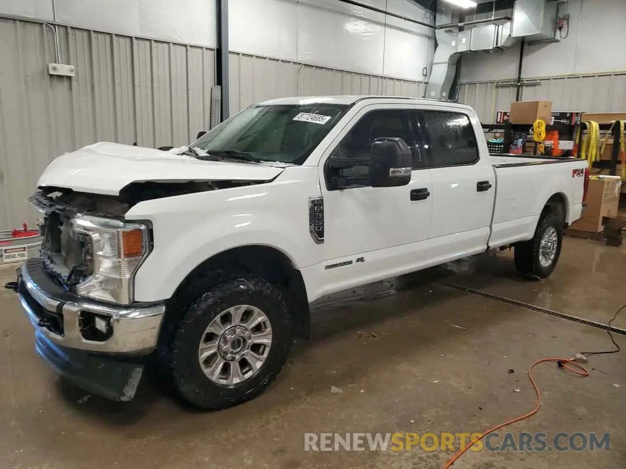 1 Photograph of a damaged car 1FT8W3BT2MED33447 FORD F350 2021