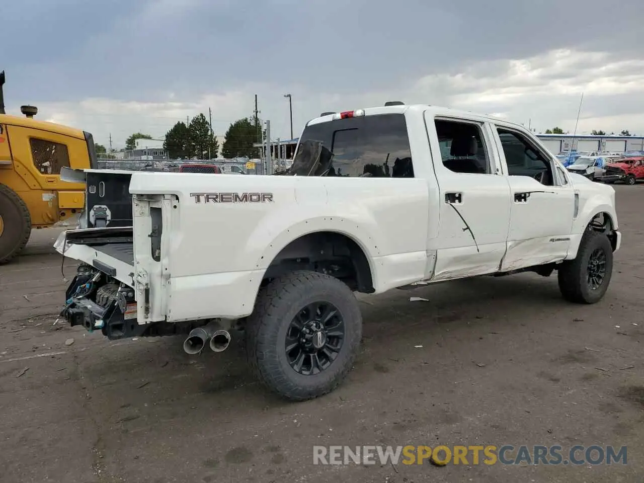 3 Photograph of a damaged car 1FT8W3BT3MED64626 FORD F350 2021