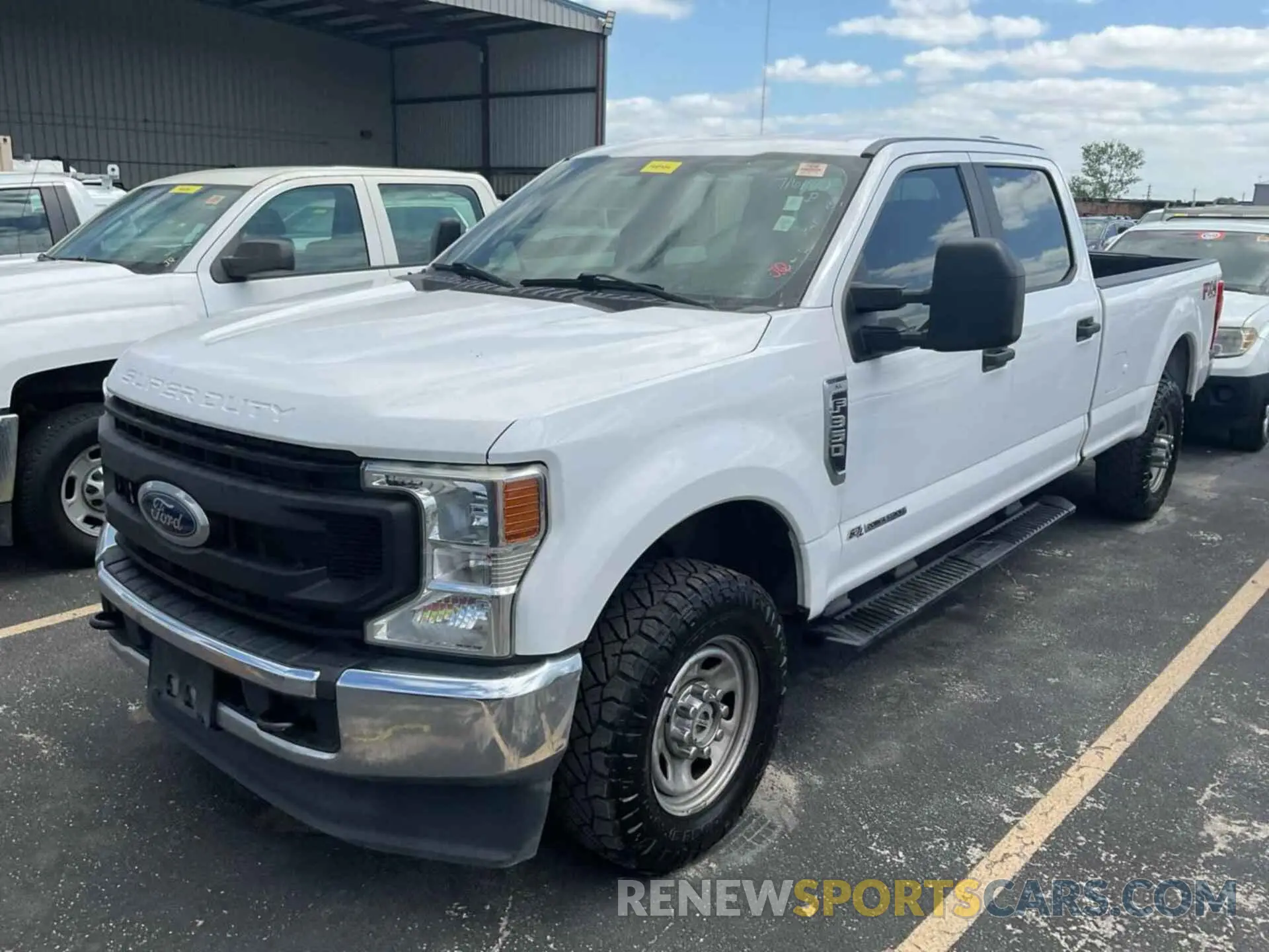 4 Photograph of a damaged car 1FT8W3BT5MEC88780 FORD F350 2021