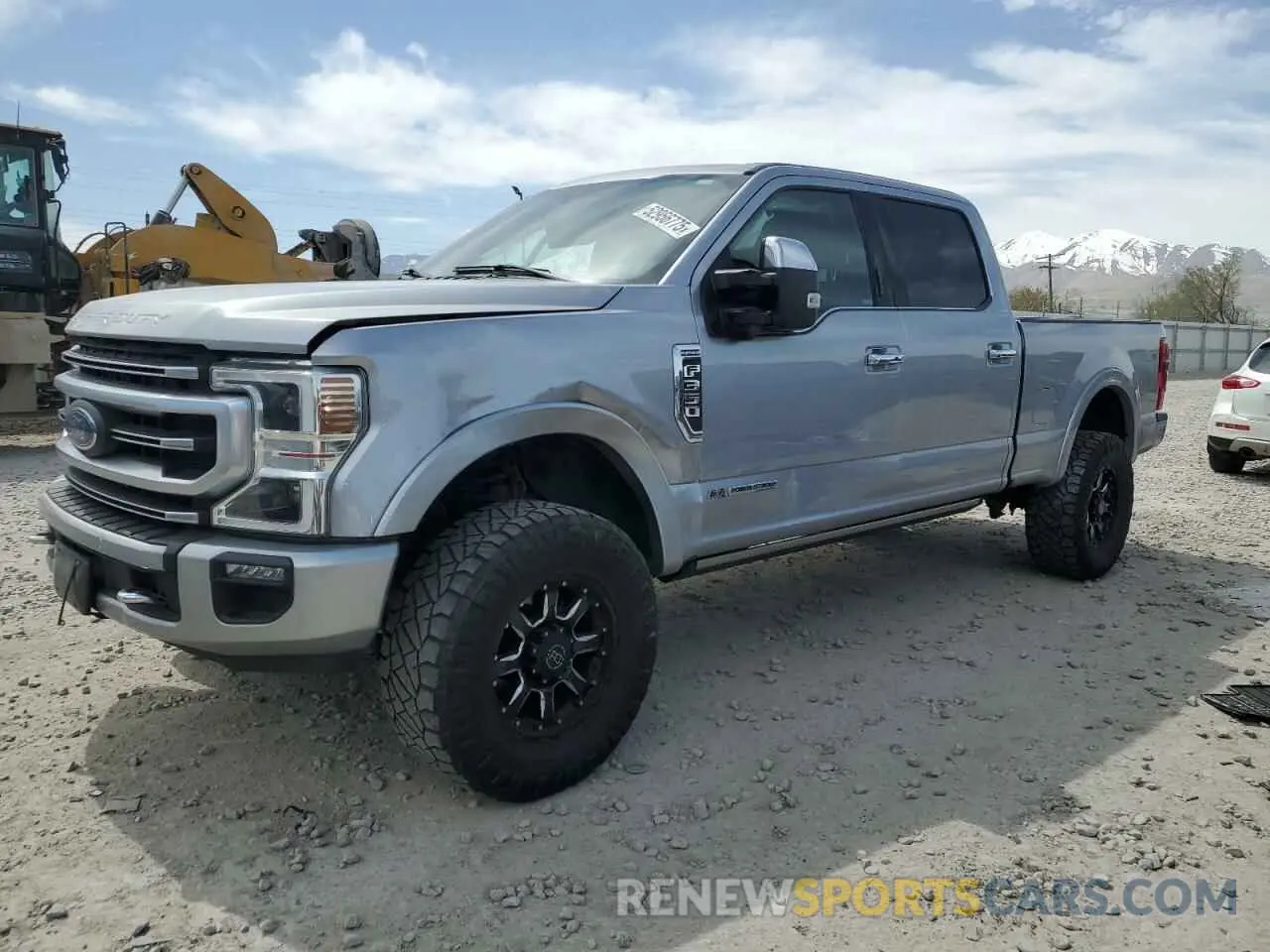 1 Photograph of a damaged car 1FT8W3BT6MEC27440 FORD F350 2021