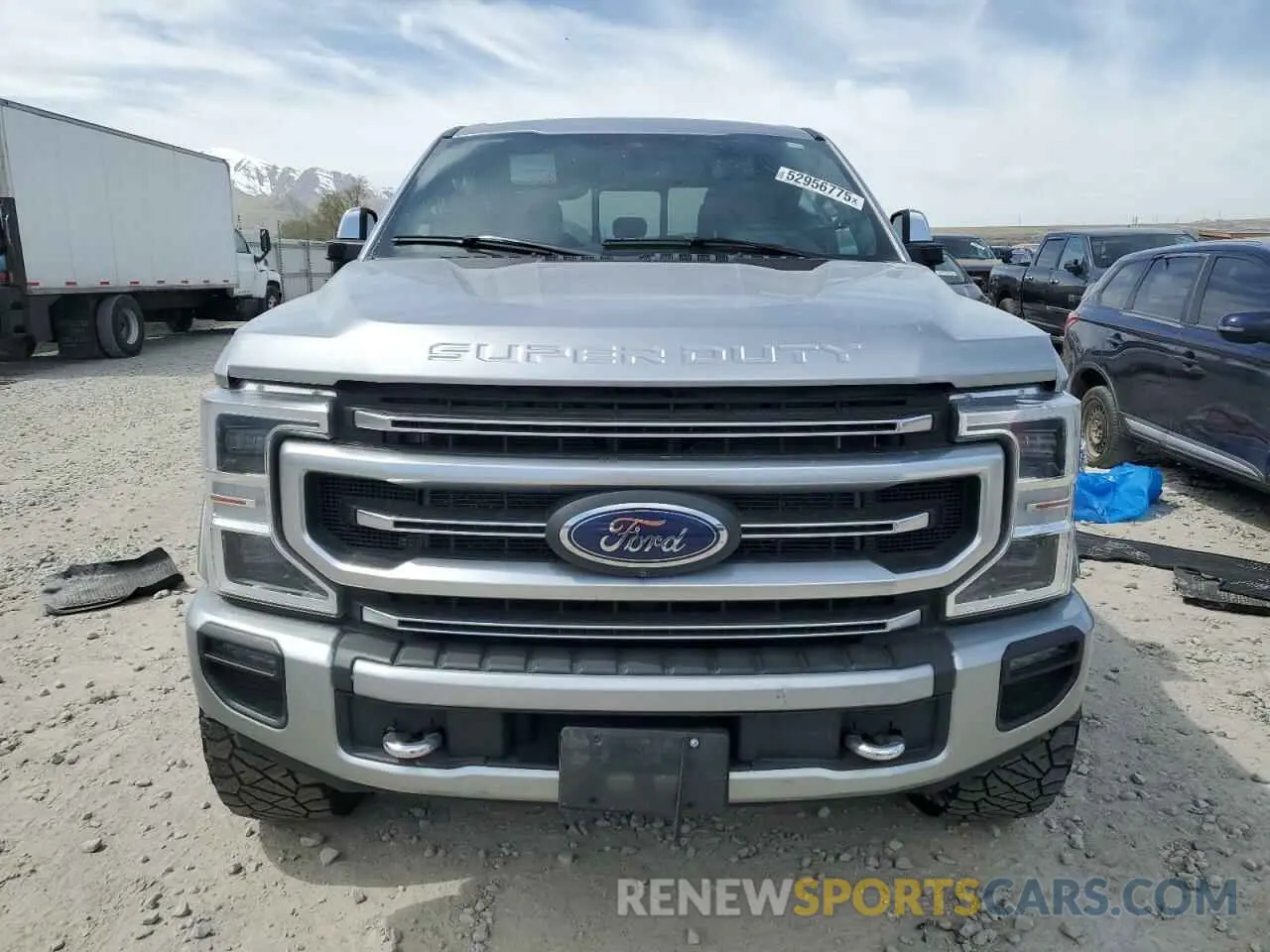 5 Photograph of a damaged car 1FT8W3BT6MEC27440 FORD F350 2021