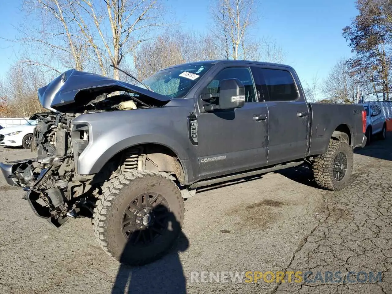 1 Photograph of a damaged car 1FT8W3BT8MED20203 FORD F350 2021
