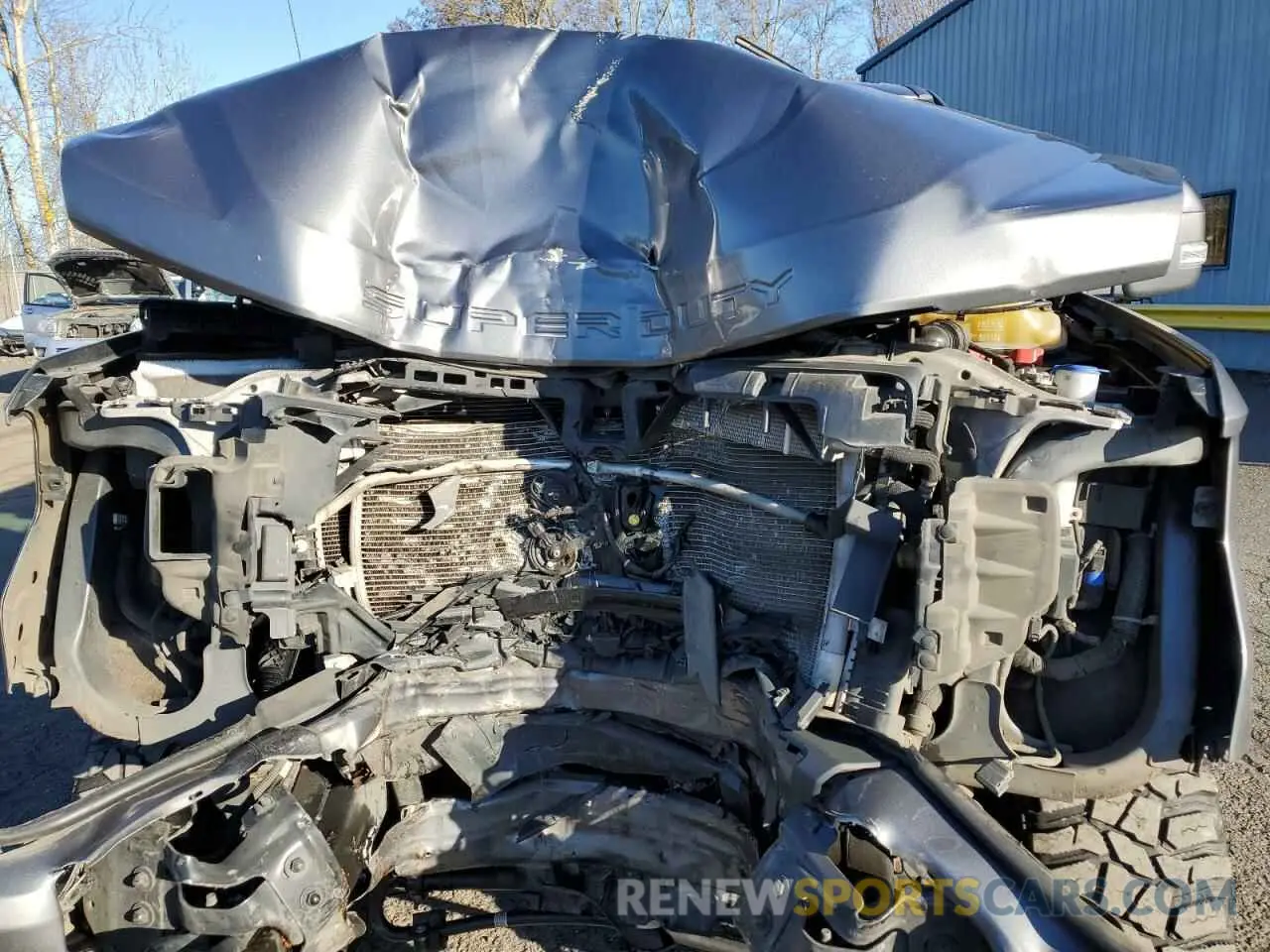 13 Photograph of a damaged car 1FT8W3BT8MED20203 FORD F350 2021