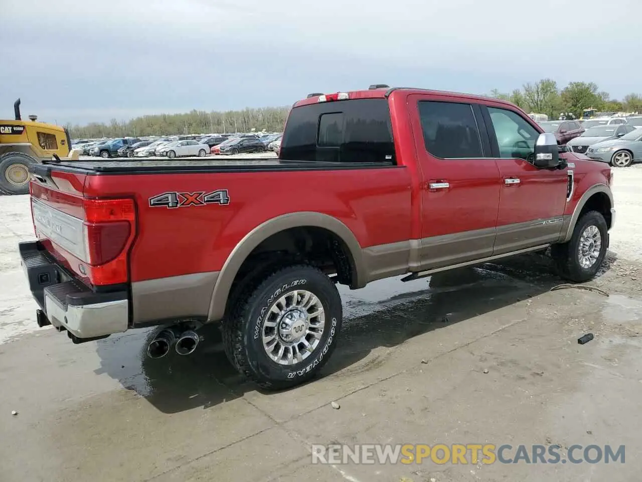 3 Photograph of a damaged car 1FT8W3BTXMEC97880 FORD F350 2021