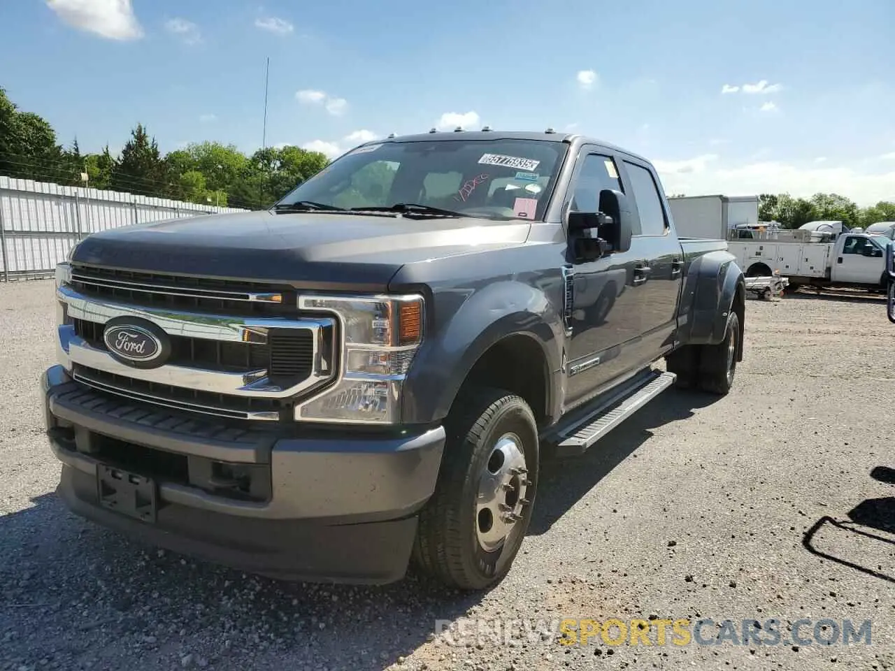 1 Photograph of a damaged car 1FT8W3DT4MEC60062 FORD F350 2021