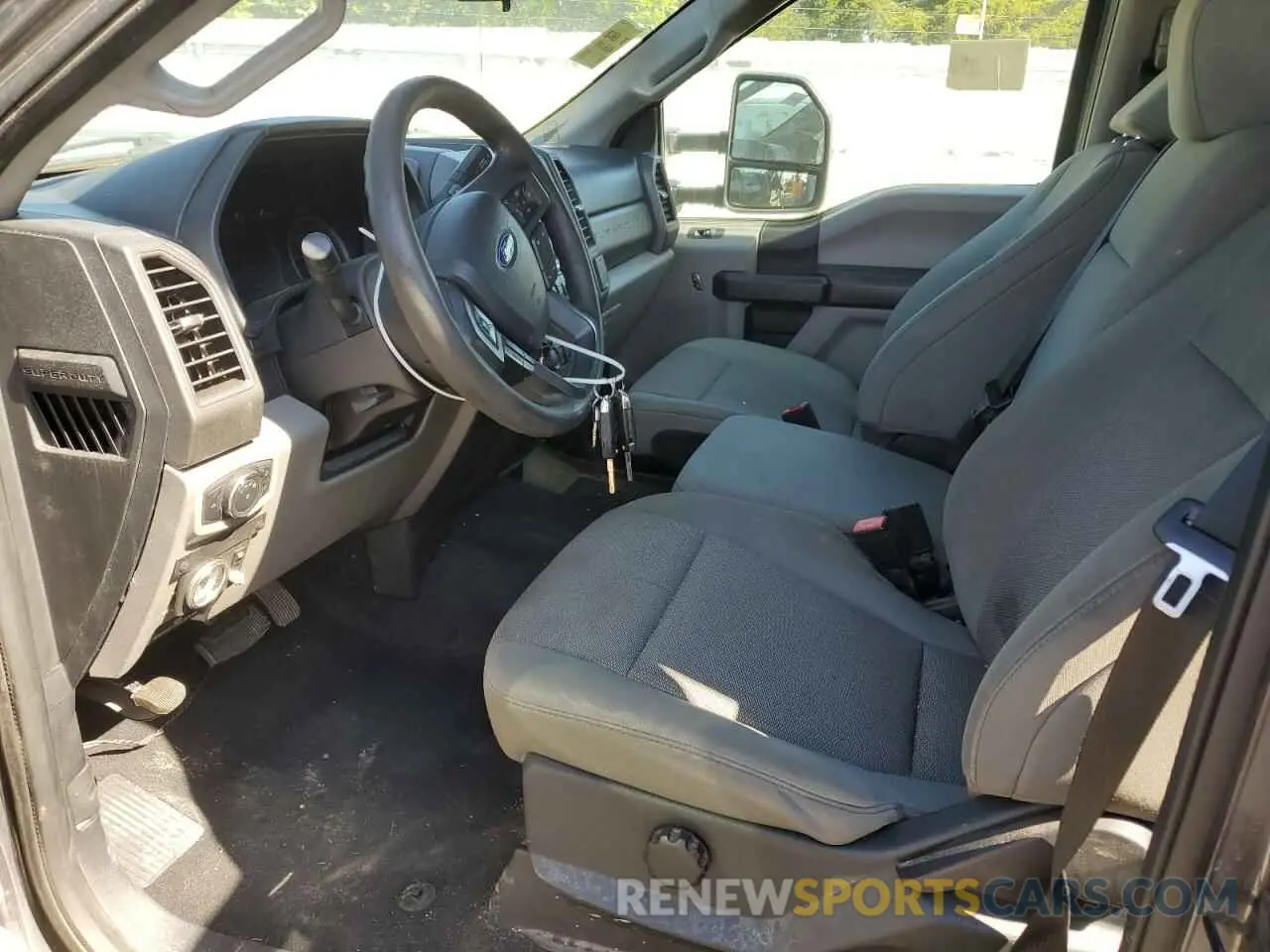 7 Photograph of a damaged car 1FT8W3DT4MEC60062 FORD F350 2021