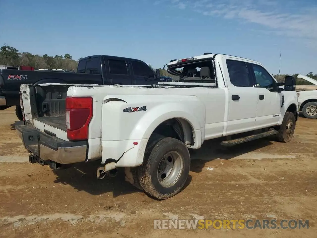 3 Photograph of a damaged car 1FT8W3DT4MED43846 FORD F350 2021