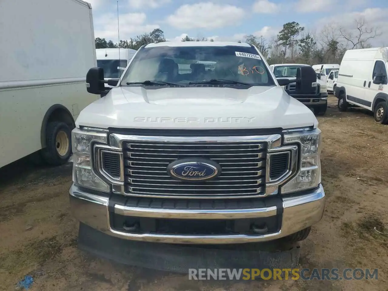 5 Photograph of a damaged car 1FT8W3DT4MED43846 FORD F350 2021