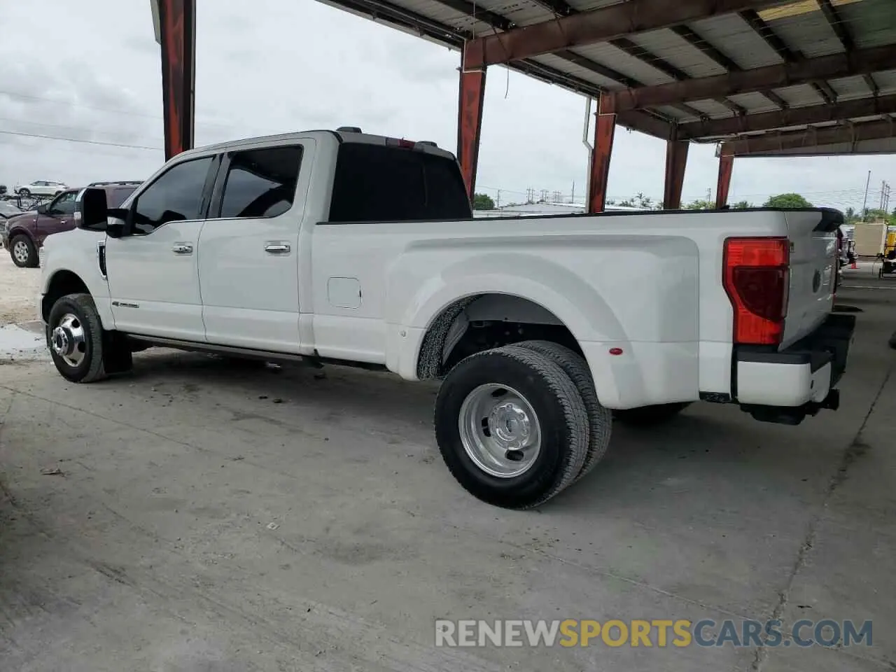 2 Photograph of a damaged car 1FT8W3DT6MED67209 FORD F350 2021