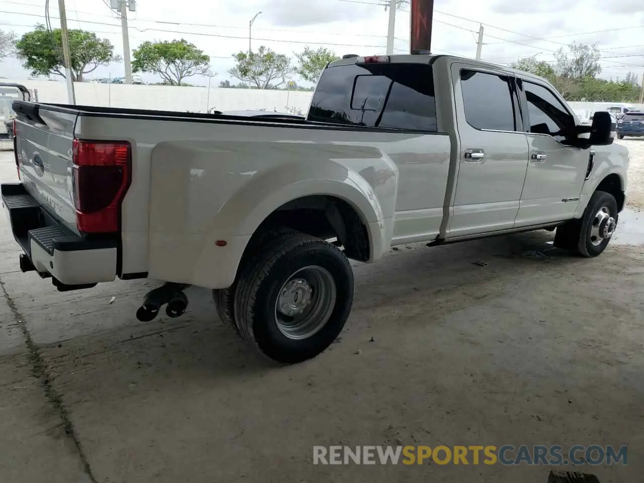 3 Photograph of a damaged car 1FT8W3DT6MED67209 FORD F350 2021