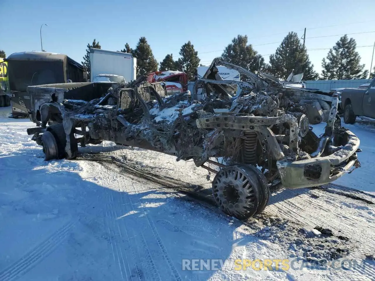 4 Photograph of a damaged car 1FT8W3DT9MEC58873 FORD F350 2021