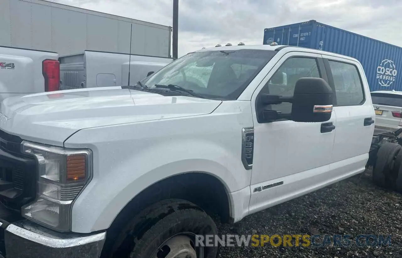 2 Photograph of a damaged car 1FD8W3HT3NED68650 FORD F350 2022
