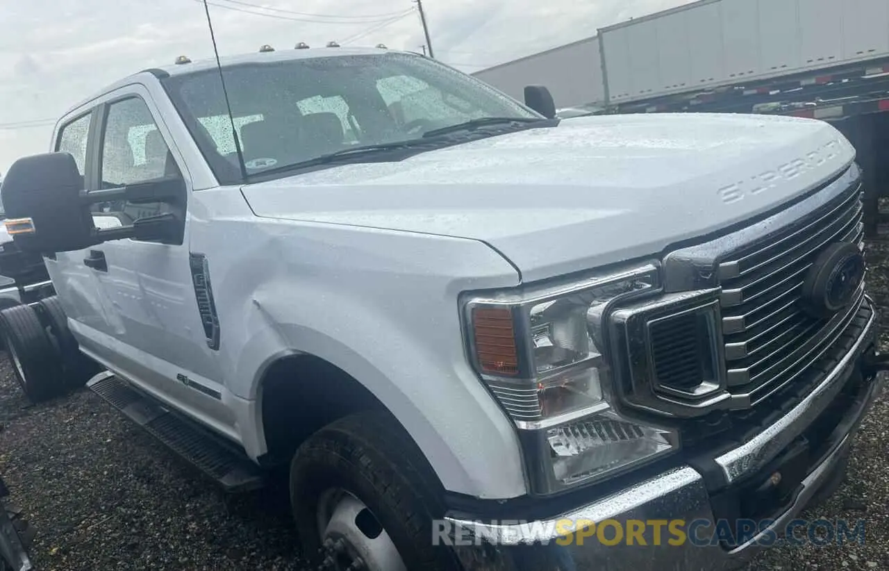 1 Photograph of a damaged car 1FD8W3HT9NED09912 FORD F350 2022