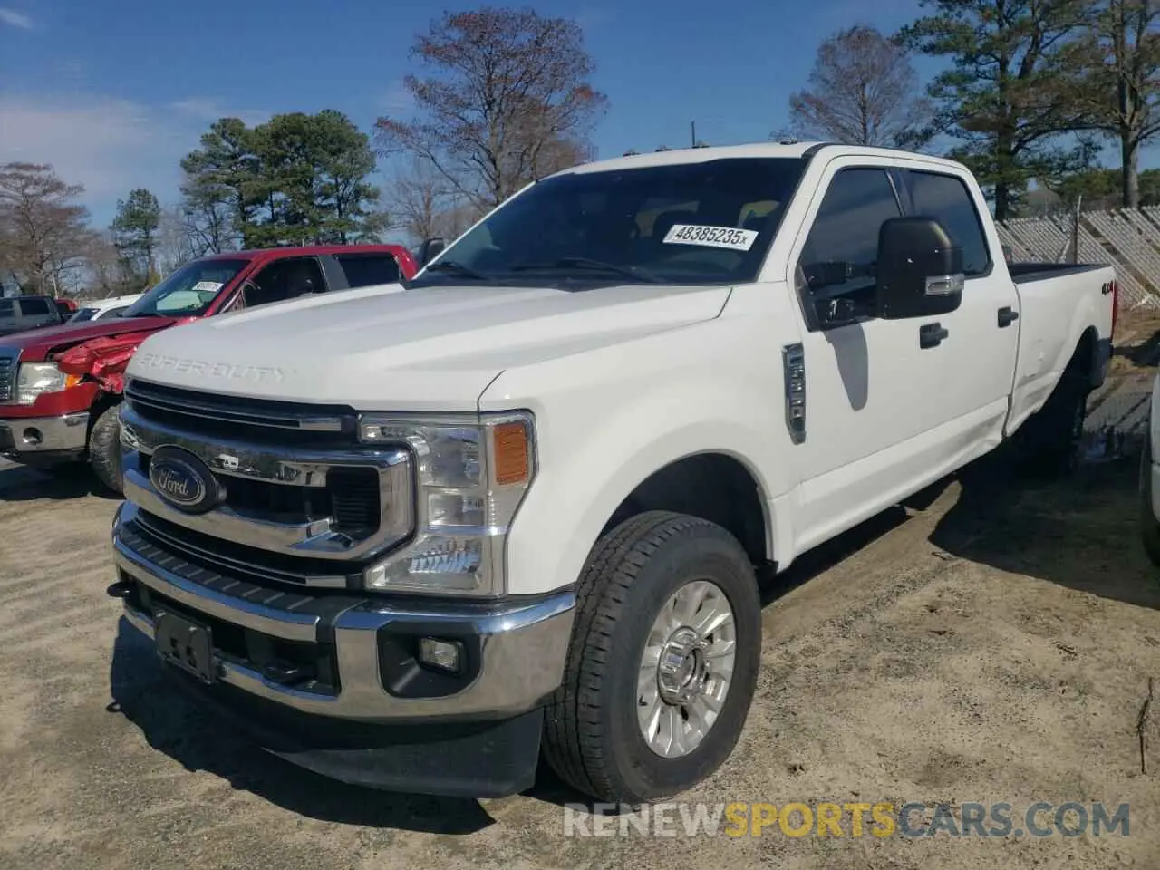 1 Photograph of a damaged car 1FT8W3BN3NED03358 FORD F350 2022