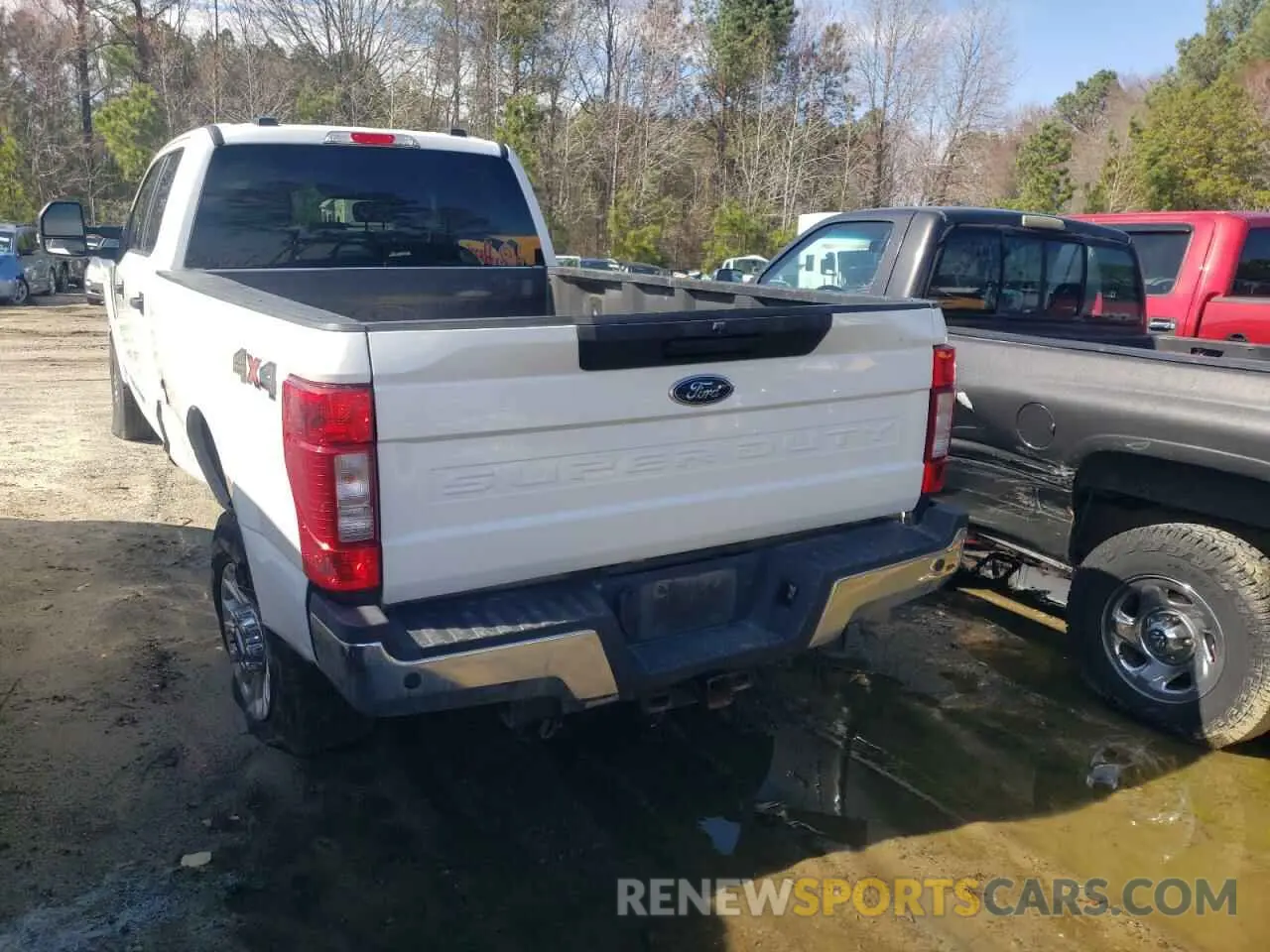 2 Photograph of a damaged car 1FT8W3BN3NED03358 FORD F350 2022
