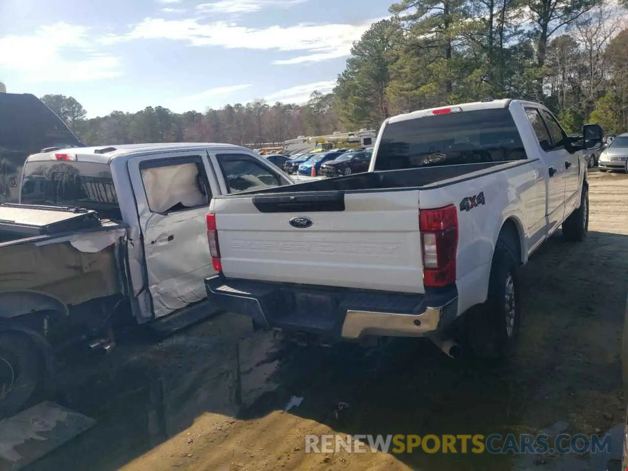 3 Photograph of a damaged car 1FT8W3BN3NED03358 FORD F350 2022