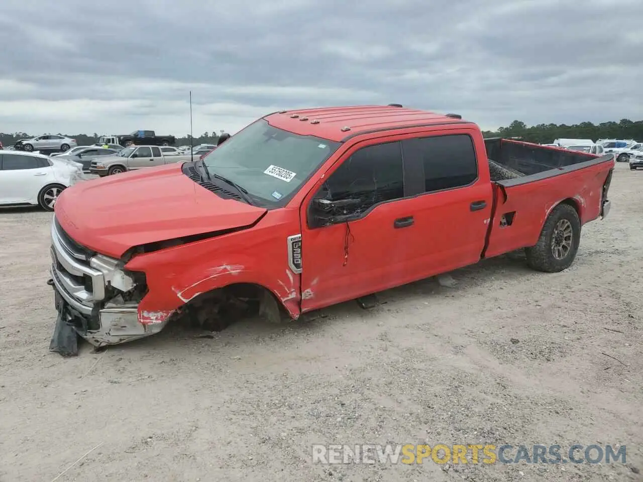 1 Photograph of a damaged car 1FT8W3BN3NED72339 FORD F350 2022