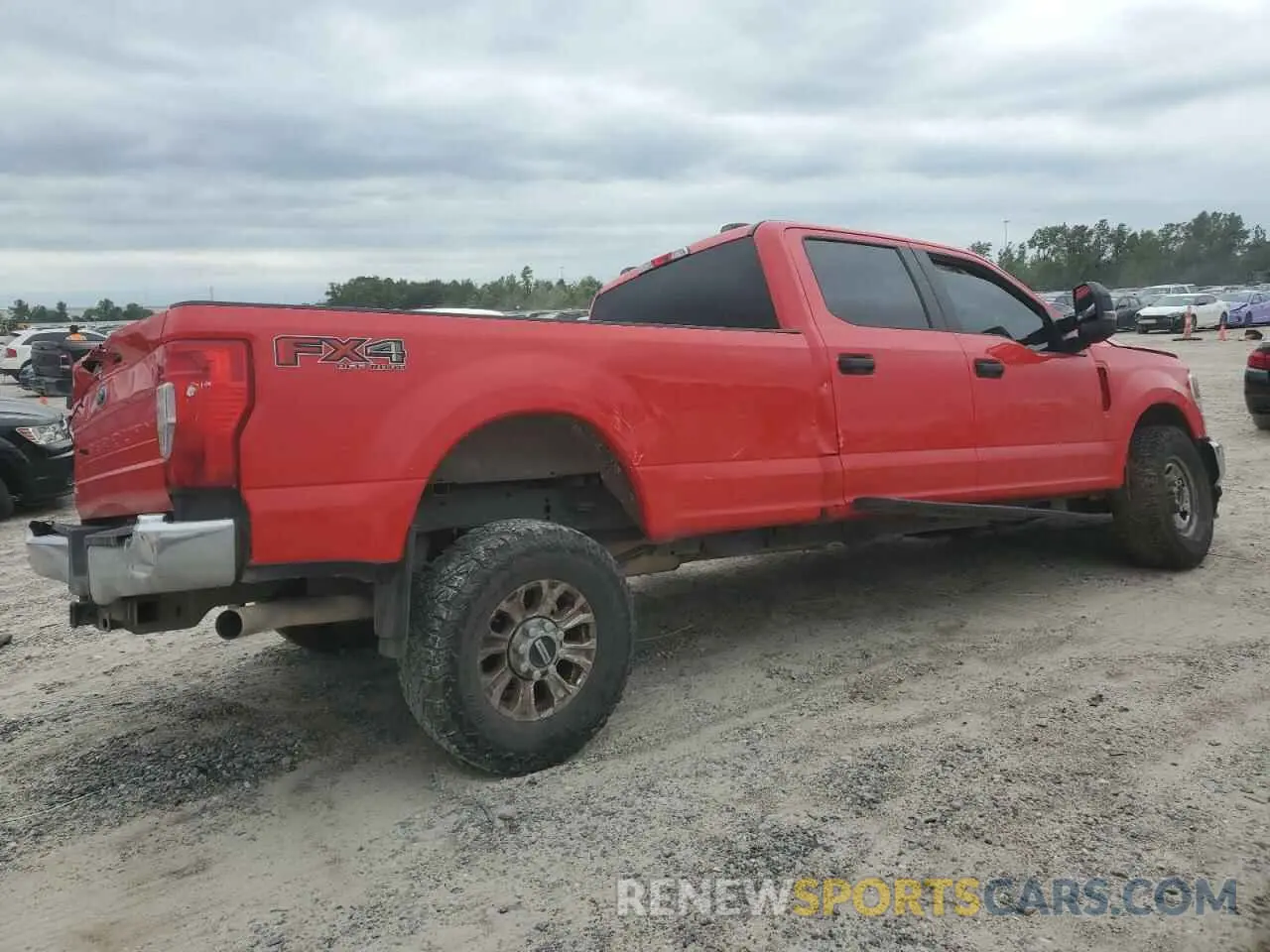 3 Photograph of a damaged car 1FT8W3BN3NED72339 FORD F350 2022