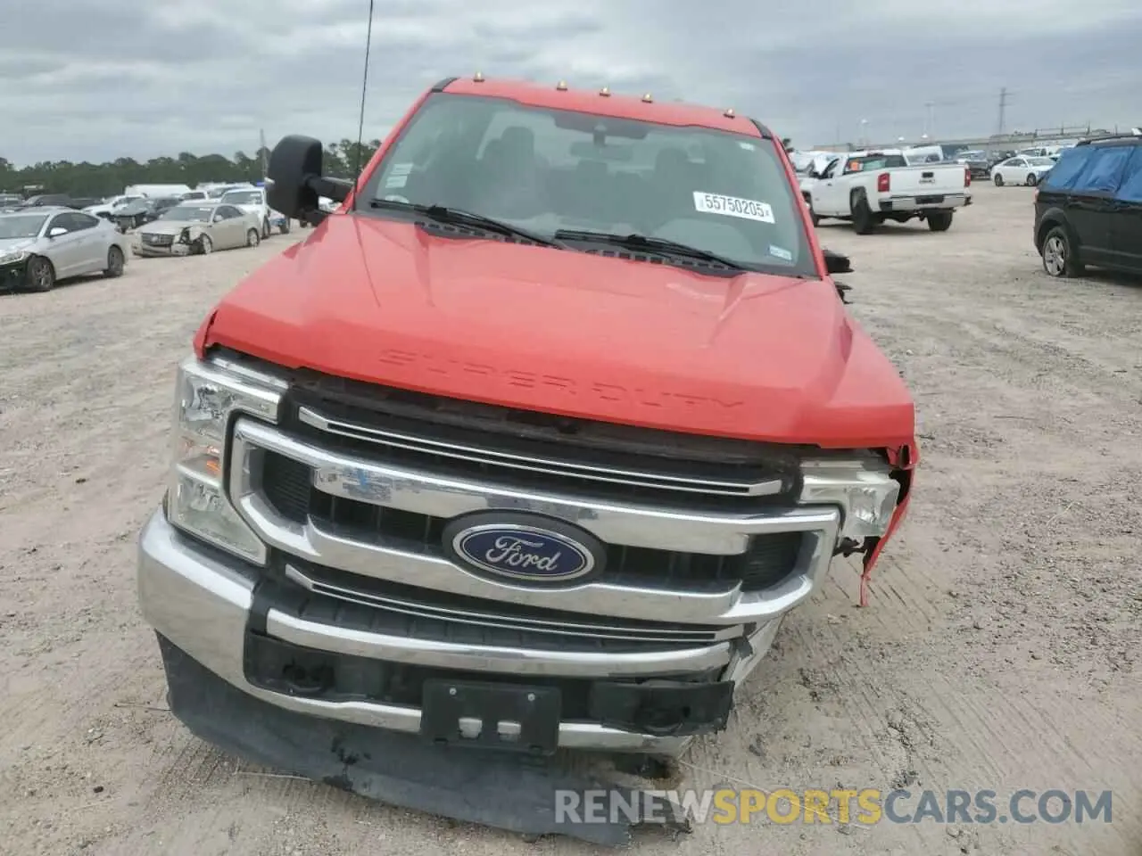 5 Photograph of a damaged car 1FT8W3BN3NED72339 FORD F350 2022