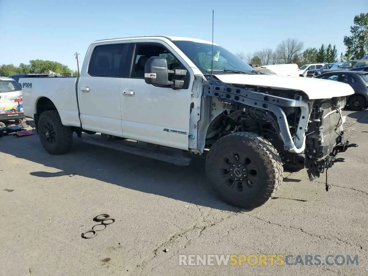 4 Photograph of a damaged car 1FT8W3BT2NEC89662 FORD F350 2022