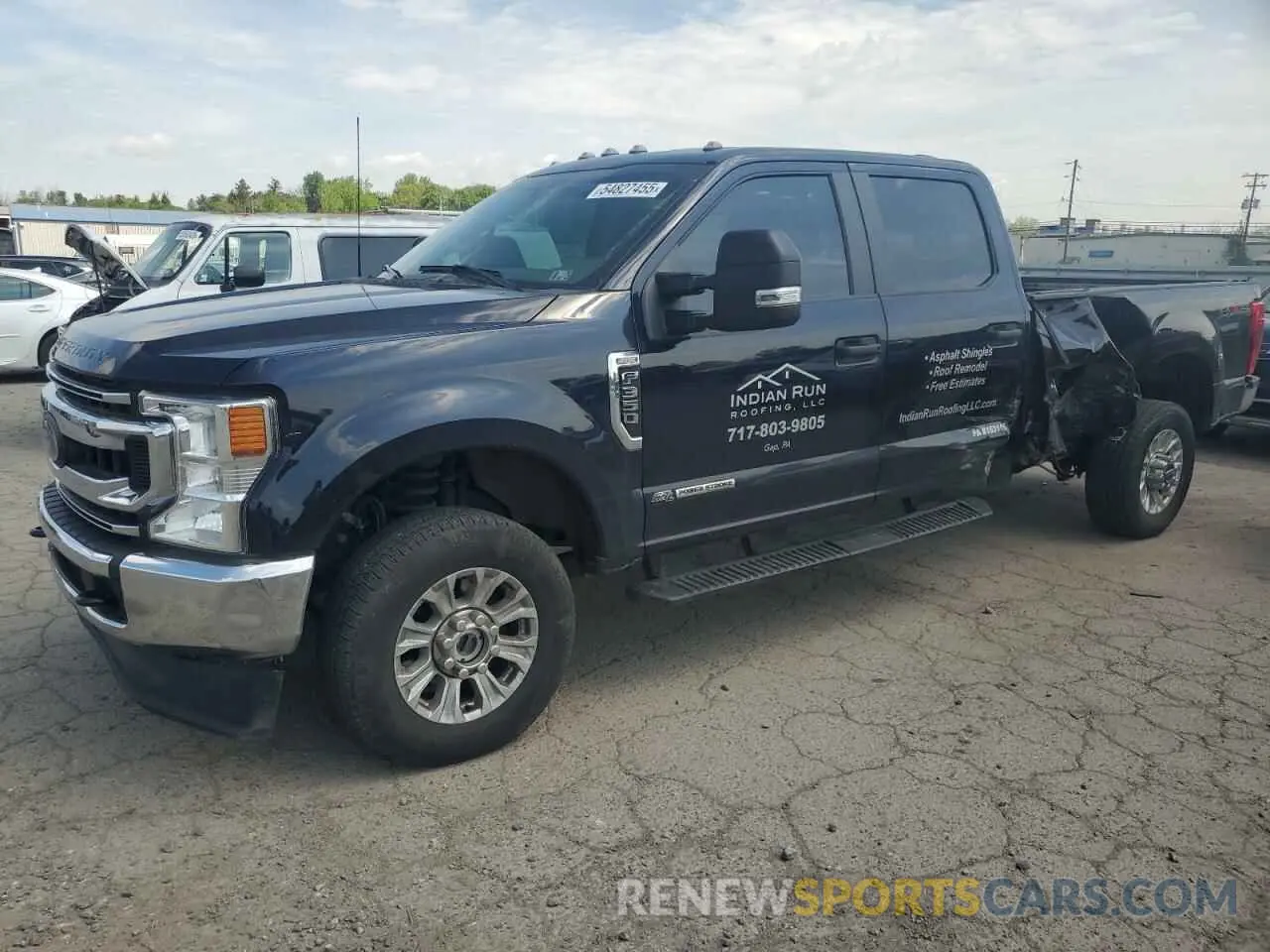1 Photograph of a damaged car 1FT8W3BT2NED18075 FORD F350 2022