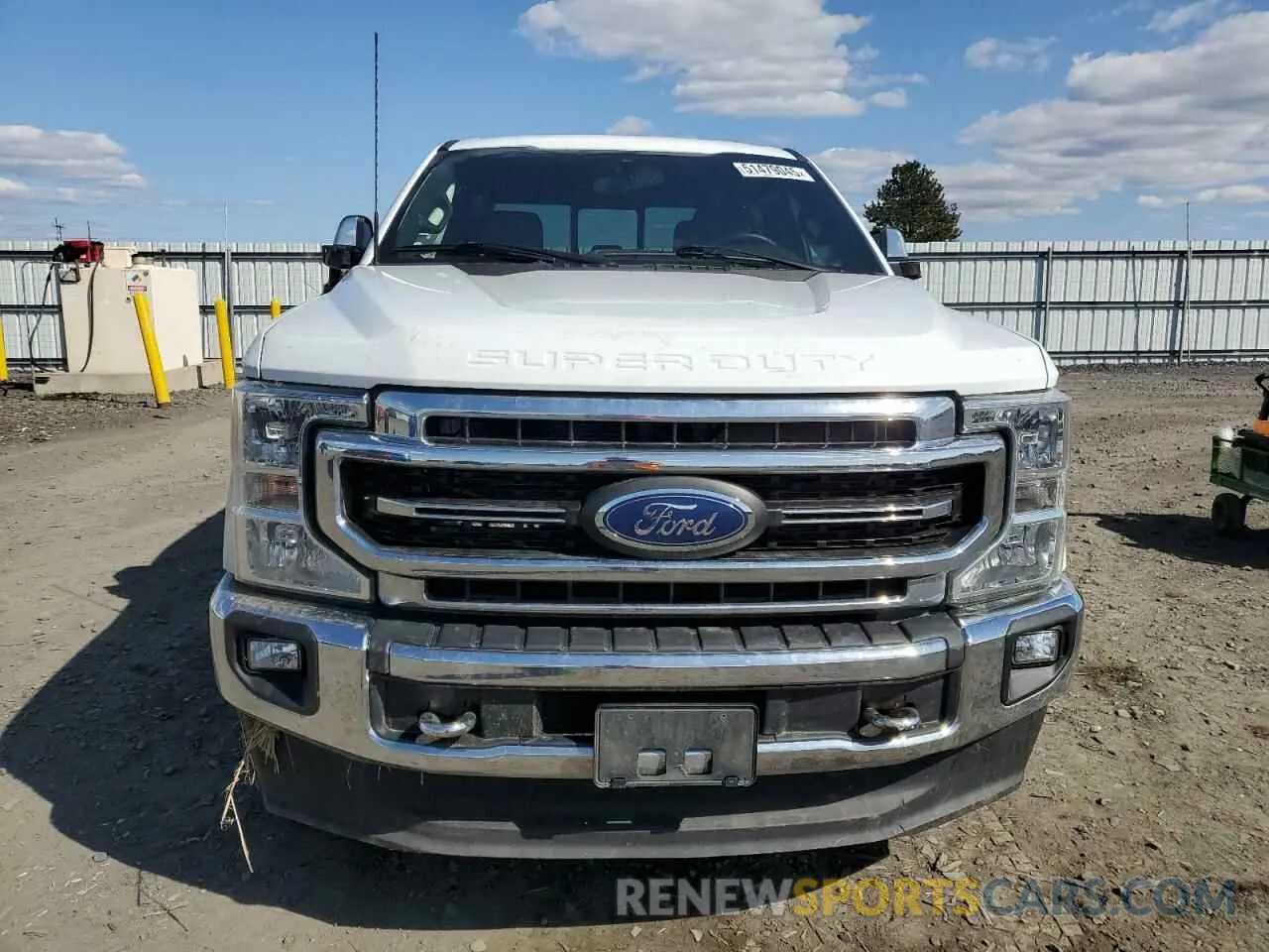 5 Photograph of a damaged car 1FT8W3BT3NEF05101 FORD F350 2022