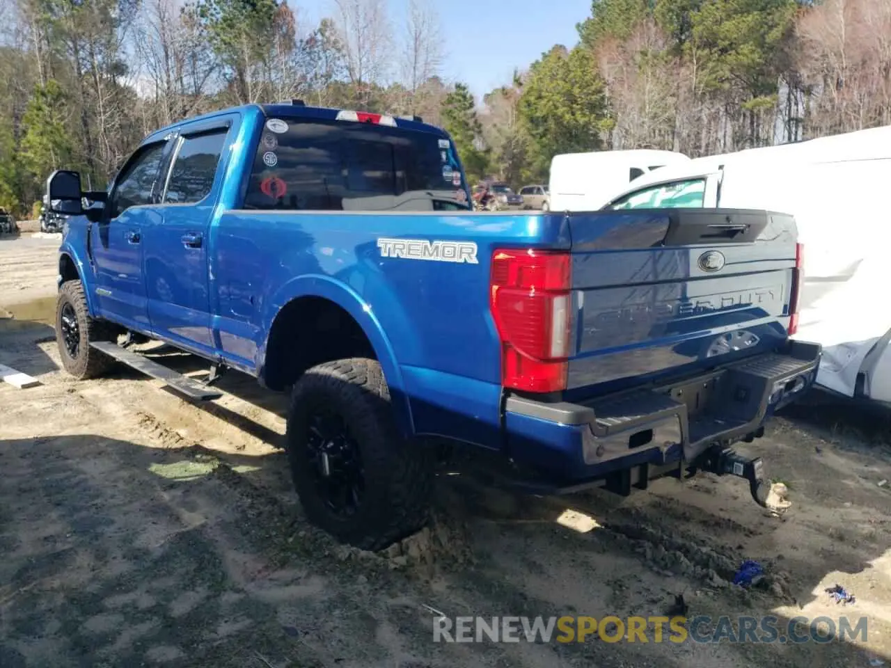 2 Photograph of a damaged car 1FT8W3BT8NEC84191 FORD F350 2022