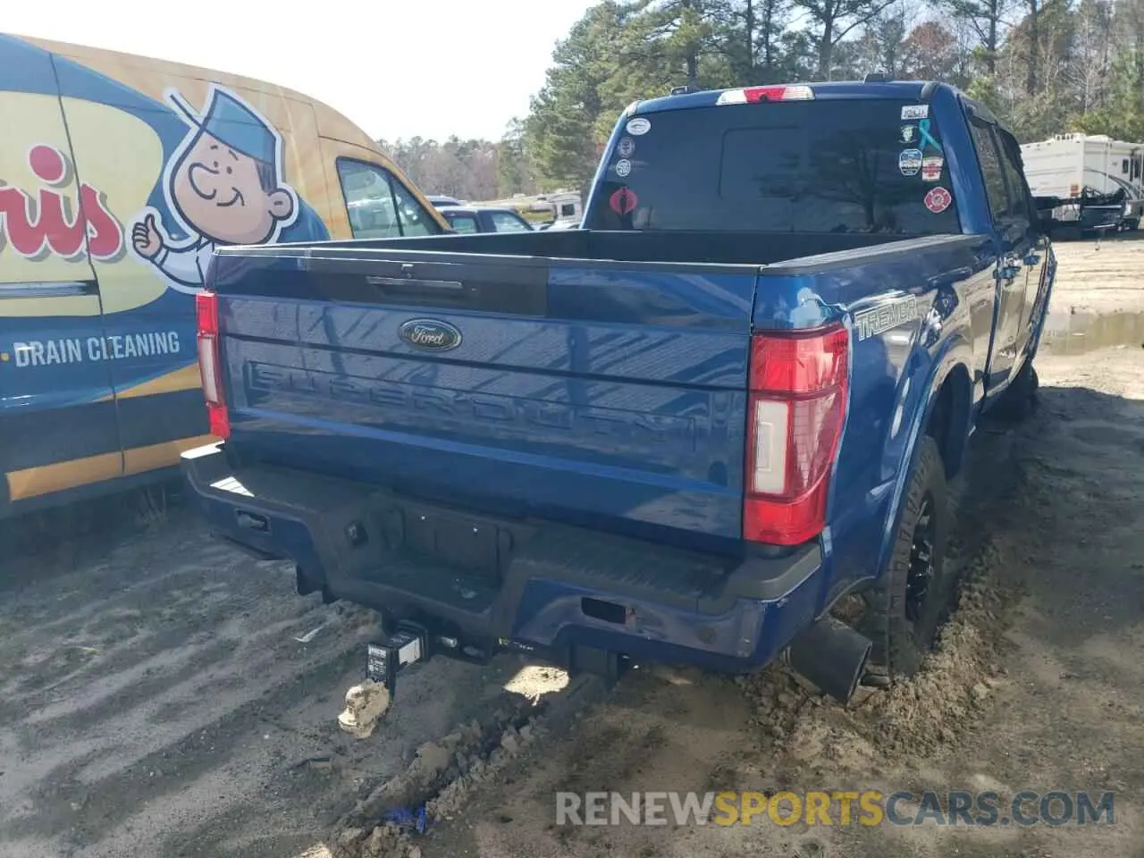3 Photograph of a damaged car 1FT8W3BT8NEC84191 FORD F350 2022