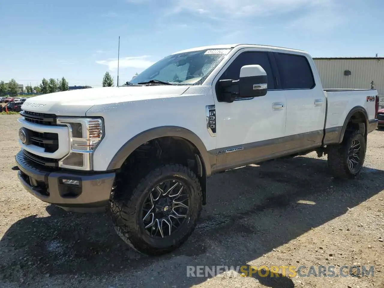 1 Photograph of a damaged car 1FT8W3BT8NEE61242 FORD F350 2022