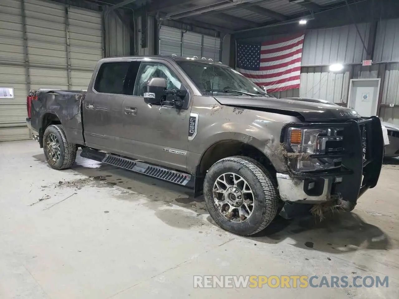 4 Photograph of a damaged car 1FT8W3BTXNEC45165 FORD F350 2022