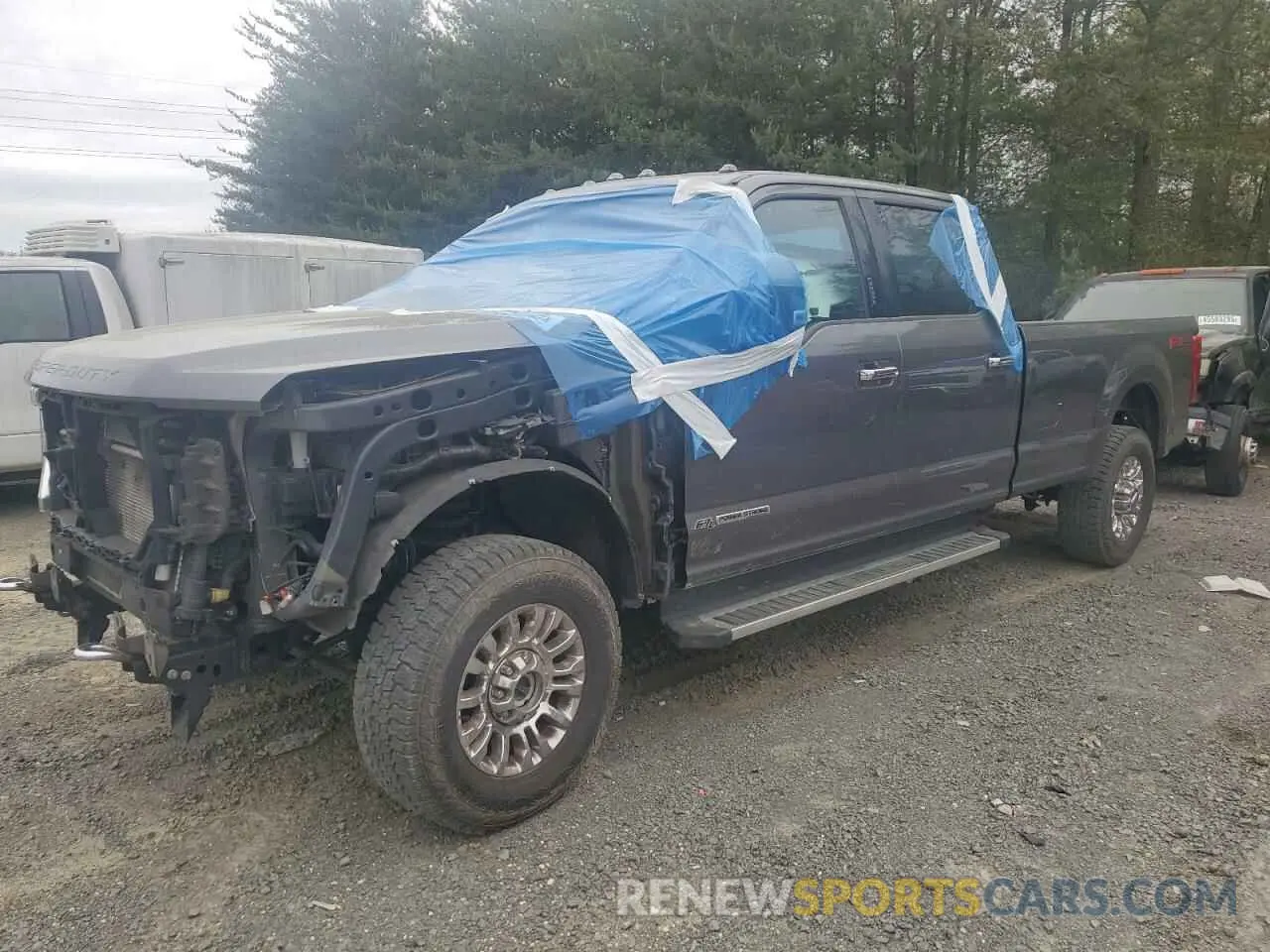 1 Photograph of a damaged car 1FT8W3BTXNEG22903 FORD F350 2022