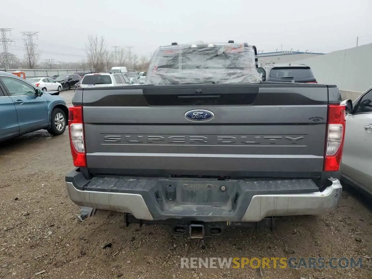 6 Photograph of a damaged car 1FT8W3CTXNEF44041 FORD F350 2022