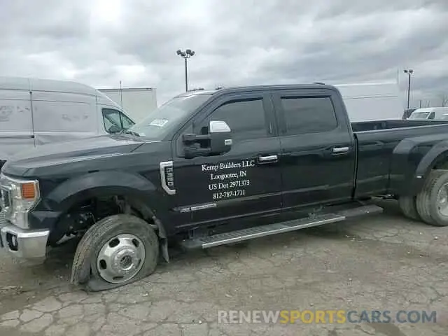 11 Photograph of a damaged car 1FT8W3DT2NED30837 FORD F350 2022
