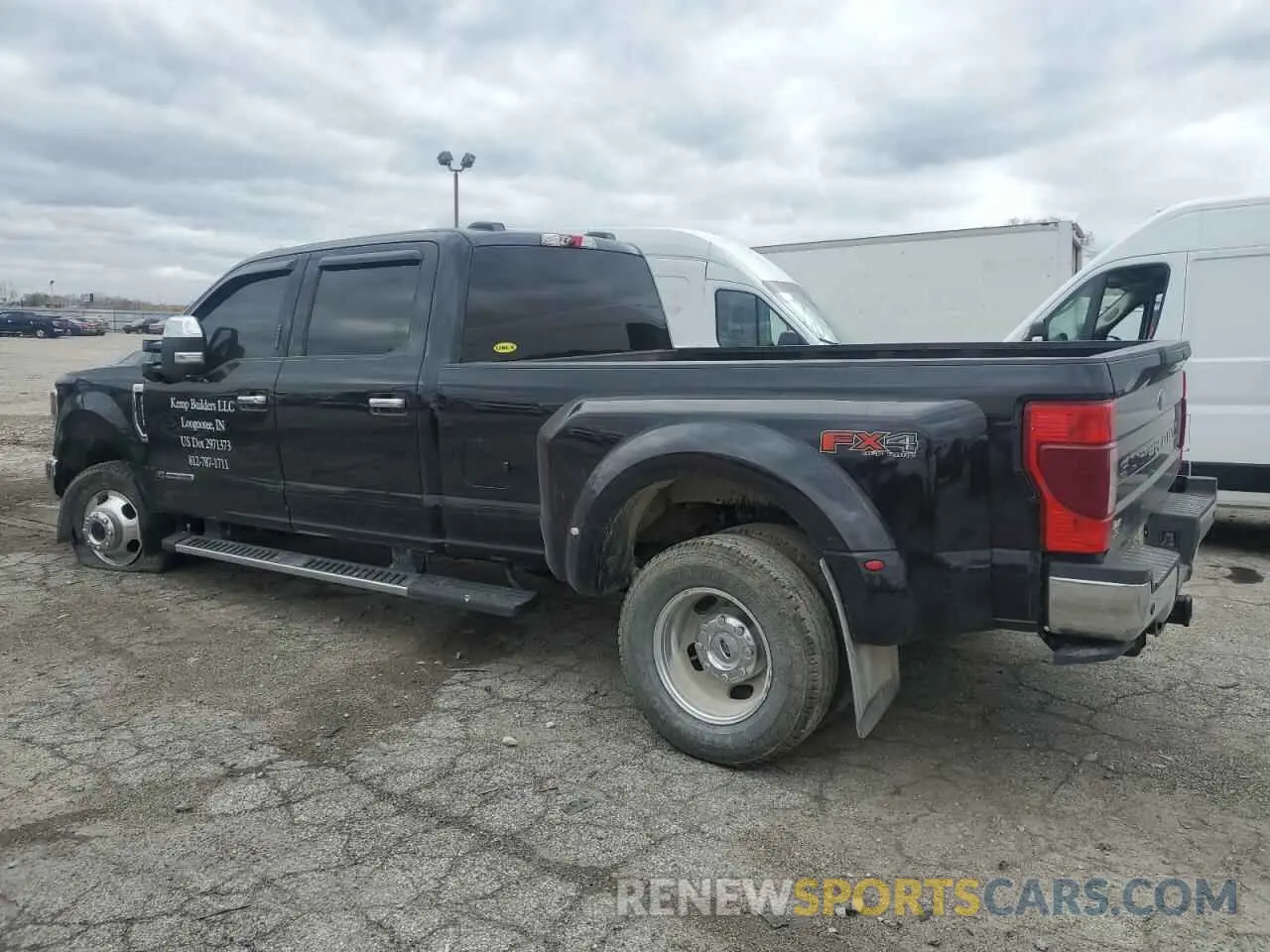 2 Photograph of a damaged car 1FT8W3DT2NED30837 FORD F350 2022