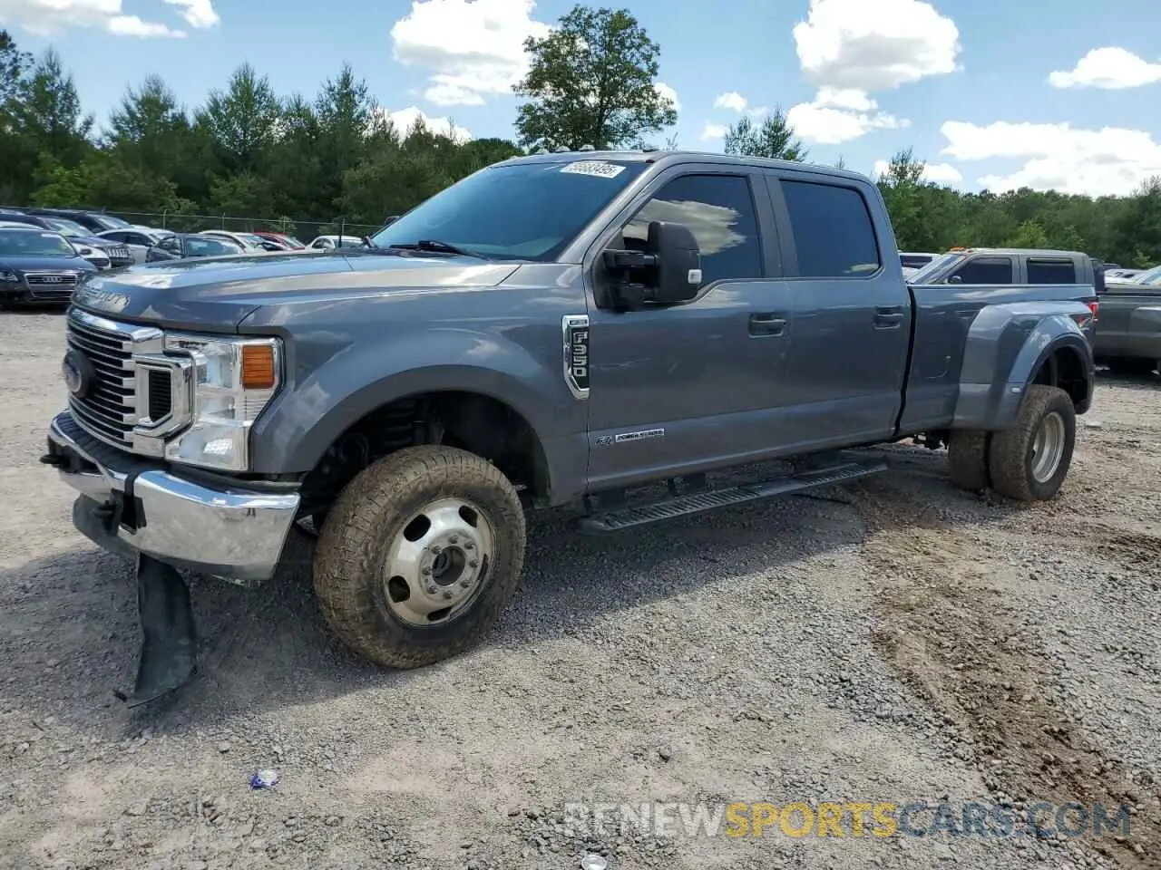 1 Photograph of a damaged car 1FT8W3DT3NEC68137 FORD F350 2022
