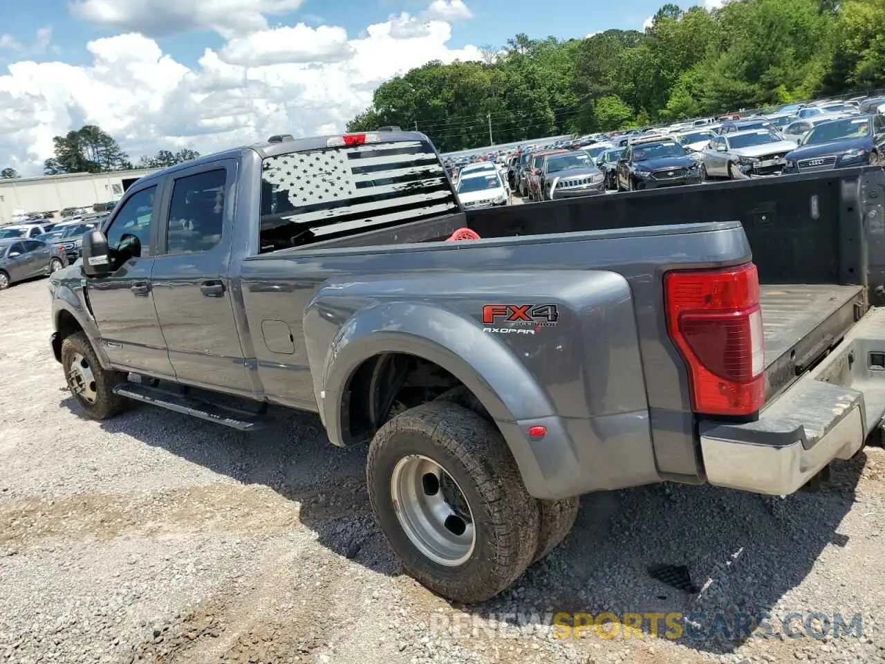 2 Photograph of a damaged car 1FT8W3DT3NEC68137 FORD F350 2022