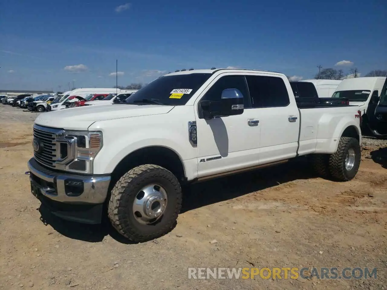 1 Photograph of a damaged car 1FT8W3DT4NED32783 FORD F350 2022