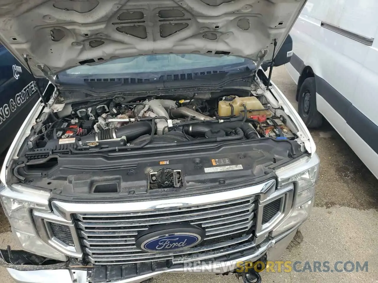 11 Photograph of a damaged car 1FT8W3DT7NEF75231 FORD F350 2022