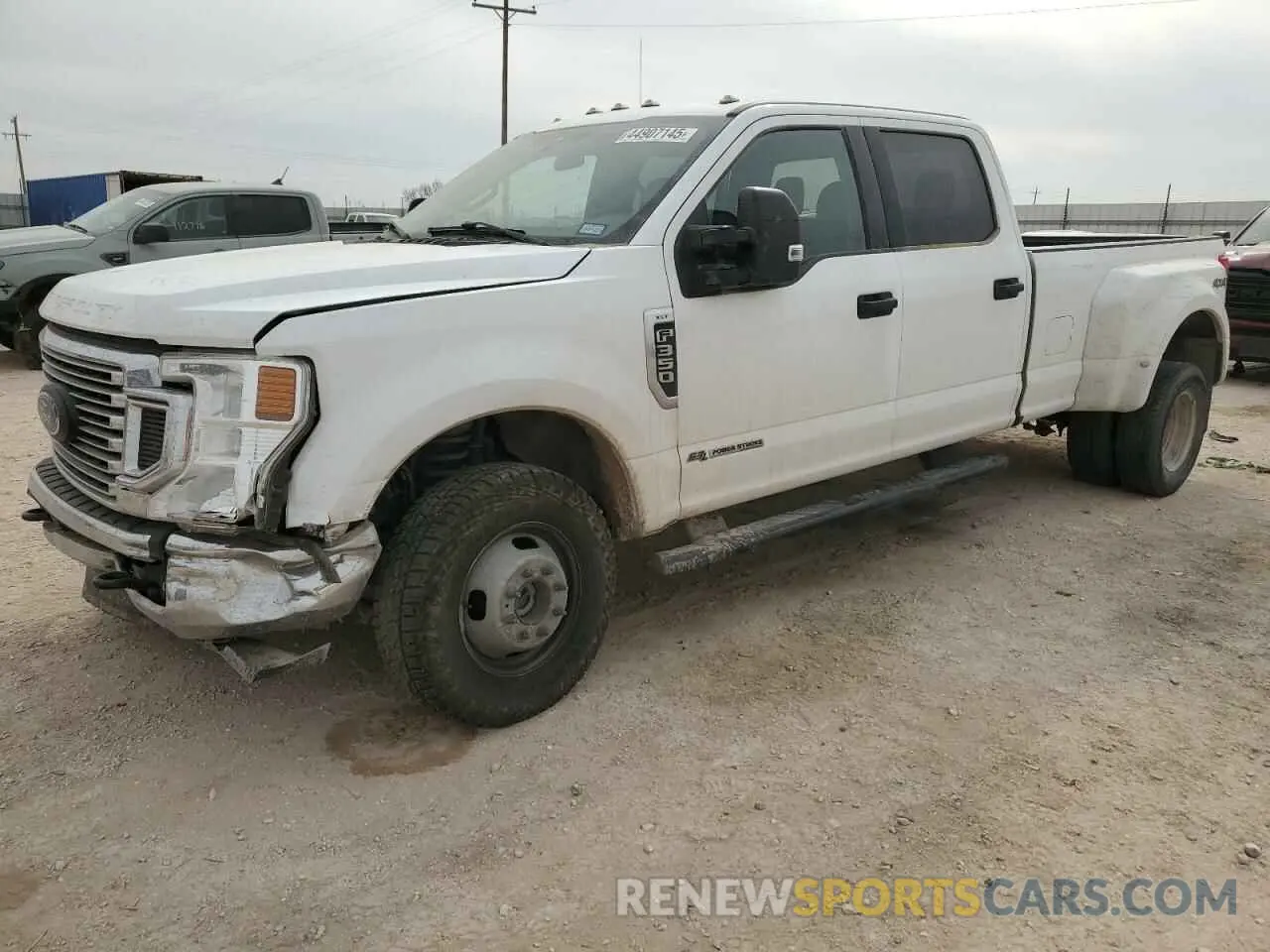 1 Photograph of a damaged car 1FT8W3DTXNEF30154 FORD F350 2022