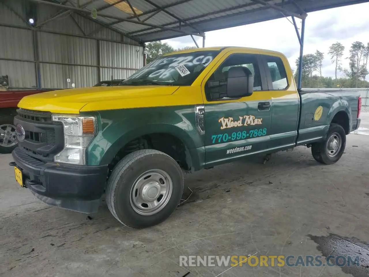 1 Photograph of a damaged car 1FT8X3ANXNEE12835 FORD F350 2022