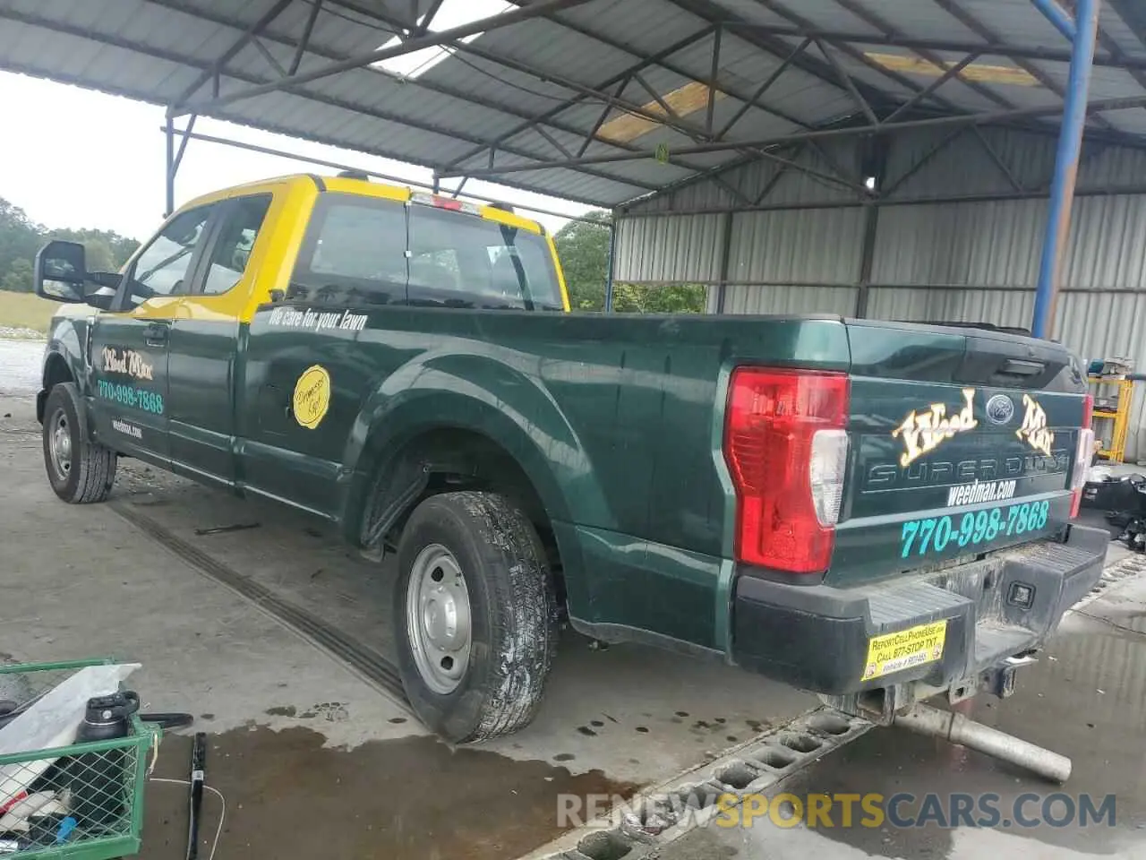 2 Photograph of a damaged car 1FT8X3ANXNEE12835 FORD F350 2022