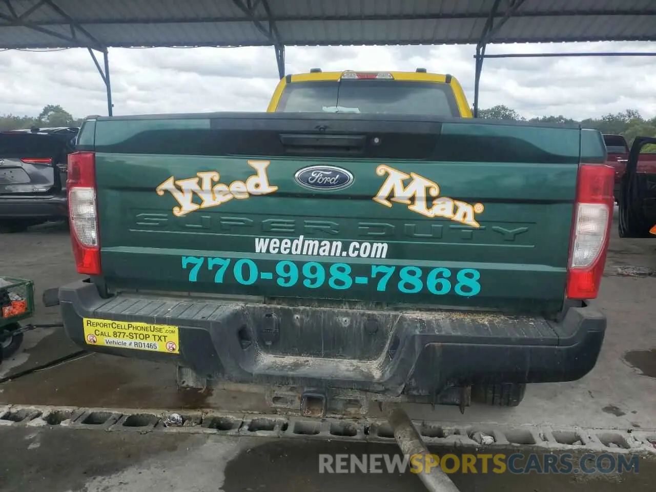6 Photograph of a damaged car 1FT8X3ANXNEE12835 FORD F350 2022