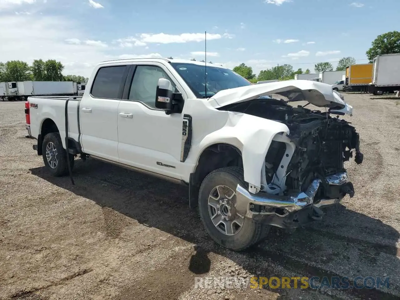 4 Photograph of a damaged car 1FT8W3BT2PED48728 FORD F350 2023
